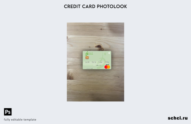 цифровая загрузка Oman Bank Dhofar, шаблон Mastercard Photolook спереди